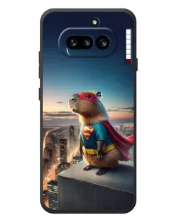 Чехол для Nothing Phone (4a) с картинкой «Капи-мен супергерой»
