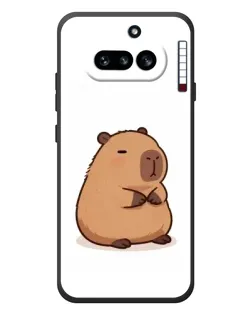 Чехол для Nothing Phone (4a) с картинкой «Толстенькая капибара»