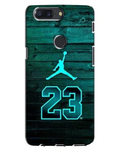 Чохол для OnePlus 5T з картинкою «Jordan Cyan 23»
