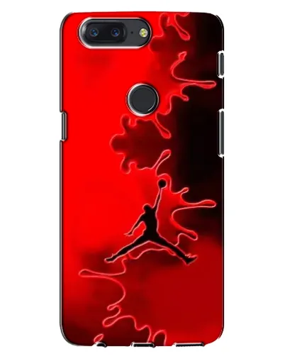 Чохол для OnePlus 5T з картинкою «Jordan Red Smoke»