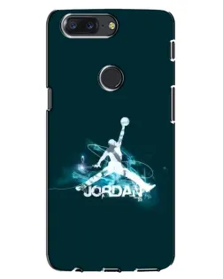 Чохол для OnePlus 5T з картинкою «Jordan Blue Fire» Чохол для OnePlus 5T з картинкою «Jordan Blue Fire»