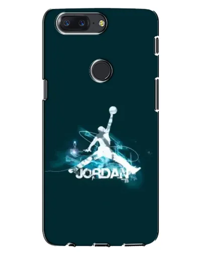 Чохол для OnePlus 5T з картинкою «Jordan Blue Fire»