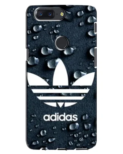Чохол для OnePlus 5T з картинкою «Adidas Trefoil Blue»