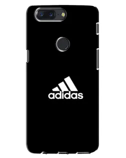 Чохол для OnePlus 5T з картинкою «Чорна класика Adidas»