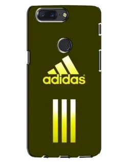 Чохол для OnePlus 5T з картинкою «Оливковий градієнт Adidas»
