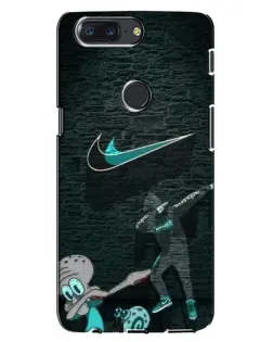 Чехол для OnePlus 5T с картинкой «Спортивный арт Nike»