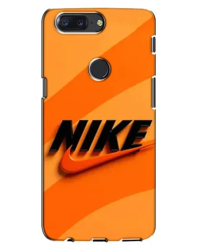 Чехол для OnePlus 5T с картинкой «Оранжевый драйв Nike»