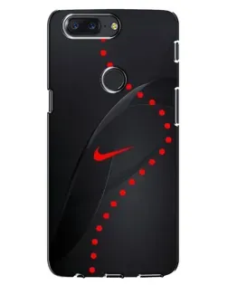 Чехол для OnePlus 5T с картинкой «Абстрактный дизайн Nike»