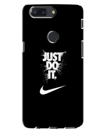 Чехол для OnePlus 5T с картинкой «Текстовый принт Nike»