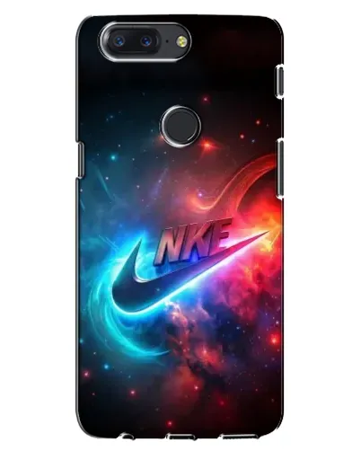 Чехол для OnePlus 5T с картинкой «Огненный логотип Nike»