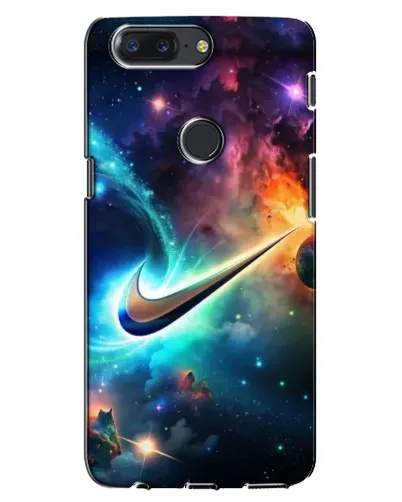 Чехол для OnePlus 5T с картинкой «Космический Nike Swoosh»