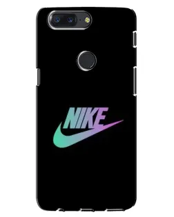 Чехол для OnePlus 5T с картинкой «Nike — городская ночь»