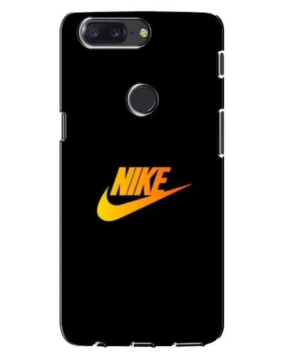 Чехол для OnePlus 5T с картинкой «Золотой логотип Nike»