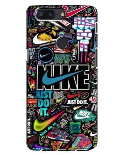 Чехол для OnePlus 5T с картинкой «Яркий коллаж Nike» Чехол для OnePlus 5T с картинкой «Яркий коллаж Nike»