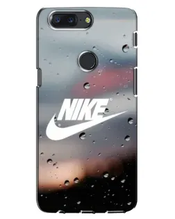 Чехол для OnePlus 5T с картинкой «Nike в стиле ретро»