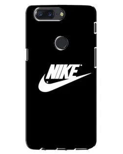 Чехол для OnePlus 5T с картинкой «Мазки краски Nike»