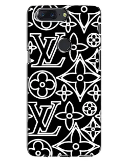 Чохол для OnePlus 5T з картинкою «Чорно-білий візерунок LV» Чохол для OnePlus 5T з картинкою «Чорно-білий візерунок LV»