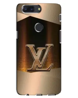 Чохол для OnePlus 5T з картинкою «LV — золоте сяйво» Чохол для OnePlus 5T з картинкою «LV — золоте сяйво»