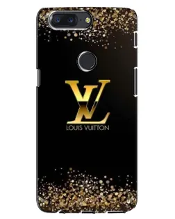 Чохол для OnePlus 5T з картинкою «LV — золоті іскри» Чохол для OnePlus 5T з картинкою «LV — золоті іскри»