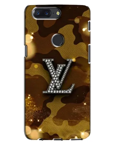 Чохол для OnePlus 5T з картинкою «Камуфляжний Louis Vuitton»