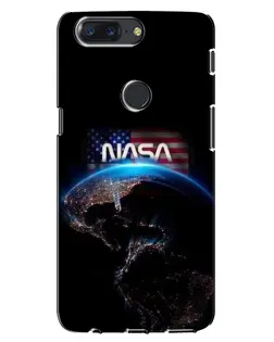 Чехол для OnePlus 5T с картинкой «Земля из космоса NASA»