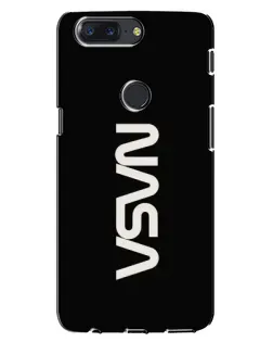 Чехол для OnePlus 5T с картинкой «NASA — вертикальный логотип»