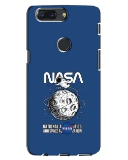 Чехол для OnePlus 5T с картинкой «NASA — лунная миссия»