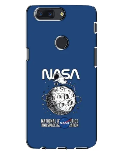 Чехол для OnePlus 5T с картинкой «NASA — лунная миссия»
