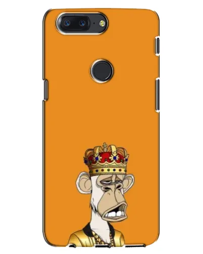 Чохол для OnePlus 5T з картинкою «Золота мавпа Bored Ape» Чохол для OnePlus 5T з картинкою «Золота мавпа Bored Ape»