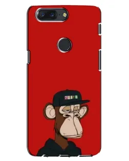Чохол для OnePlus 5T з картинкою «Bored Ape — червоний фон» Чохол для OnePlus 5T з картинкою «Bored Ape — червоний фон»