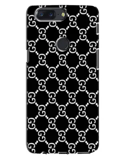 Чехол для OnePlus 5T с картинкой «Gucci — сетчатый паттерн»