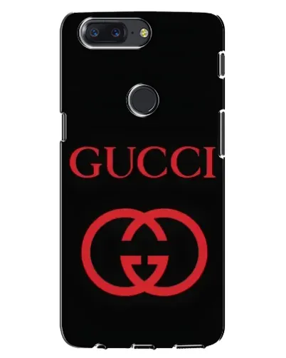Чехол для OnePlus 5T с картинкой «Gucci — красный логотип»