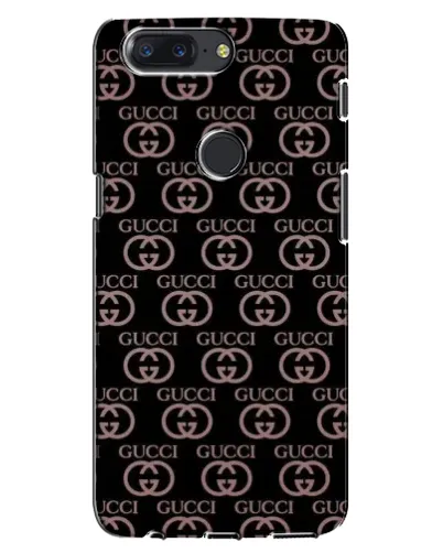 Чехол для OnePlus 5T с картинкой «Классическая монограмма Gucci»