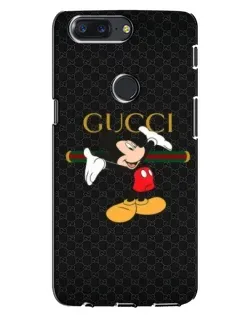 Чехол для OnePlus 5T с картинкой «Микки Маус Gucci»