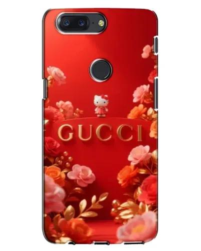 Чехол для OnePlus 5T с картинкой «Gucci — золотой сад»