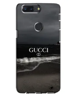 Чехол для OnePlus 5T с картинкой «Gucci — морской прибой»