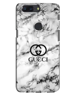 Чехол для OnePlus 5T с картинкой «Gucci — мраморный шик»