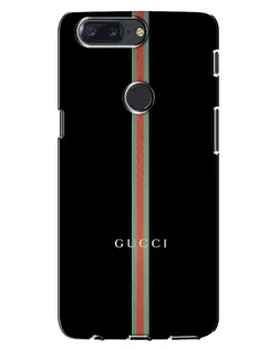 Чехол для OnePlus 5T с картинкой «Gucci — строгая линия» Чехол для OnePlus 5T с картинкой «Gucci — строгая линия»