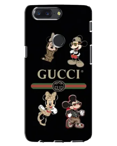 Чехол для OnePlus 5T с картинкой «Gucci — герои Disney и монограмма» Чехол для OnePlus 5T с картинкой «Gucci — герои Disney и монограмма»