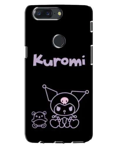 Чохол для OnePlus 5T з картинкою «Kuromi — чорний мінімалізм» Чохол для OnePlus 5T з картинкою «Kuromi — чорний мінімалізм»