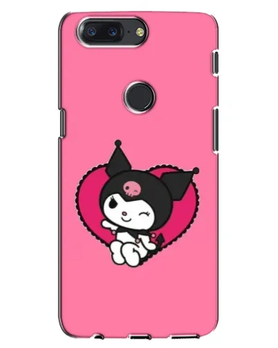 Чохол для OnePlus 5T з картинкою «Kuromi — любов у серці» Чохол для OnePlus 5T з картинкою «Kuromi — любов у серці»