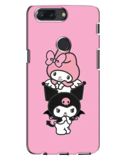 Чохол для OnePlus 5T з картинкою «My Melody та Kuromi» Чохол для OnePlus 5T з картинкою «My Melody та Kuromi»