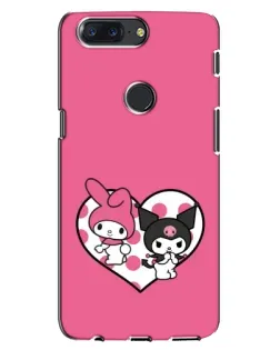 Чохол для OnePlus 5T з картинкою «Kuromi та My Melody» Чохол для OnePlus 5T з картинкою «Kuromi та My Melody»