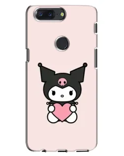 Чохол для OnePlus 5T з картинкою «Kuromi та серце» Чохол для OnePlus 5T з картинкою «Kuromi та серце»