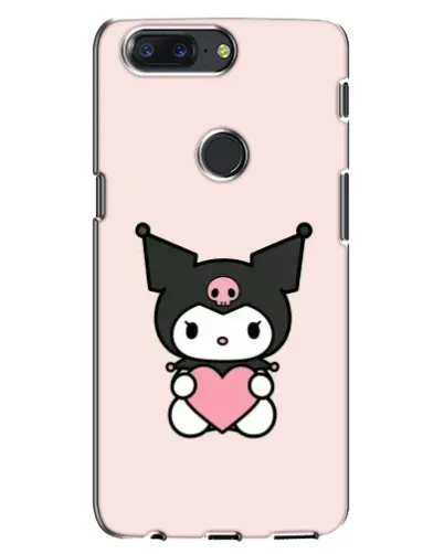 Чохол для OnePlus 5T з картинкою «Kuromi та серце» Чохол для OnePlus 5T з картинкою «Kuromi та серце»