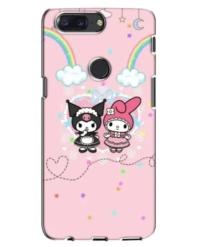 Чохол для OnePlus 5T з картинкою «My Melody та Kuromi» Чохол для OnePlus 5T з картинкою «My Melody та Kuromi»
