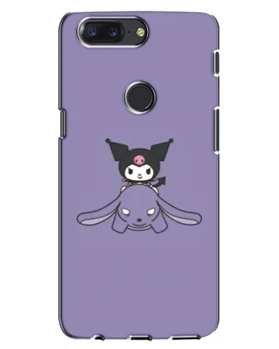 Чохол для OnePlus 5T з картинкою «Kuromi на ліловому фоні» Чохол для OnePlus 5T з картинкою «Kuromi на ліловому фоні»