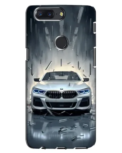 Чохол для OnePlus 5T з картинкою «BMW у світлі фар»