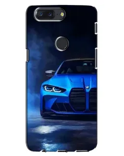 Чохол для OnePlus 5T з картинкою «Блакитна BMW M4» Чохол для OnePlus 5T з картинкою «Блакитна BMW M4»