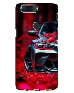 Чохол для OnePlus 5T з картинкою «Спортивна BMW та квіти» Чохол для OnePlus 5T з картинкою «Спортивна BMW та квіти»